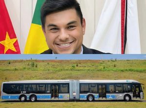 Vereador Rafael Tanzi indica colocação de ônibus biarticulado para atender a linha do Shopping Catarina