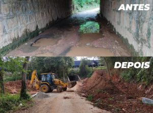 Após pedido do Vereador Toninho Barba, Prefeitura realiza melhorias na área do túnel no Bairro Campininha