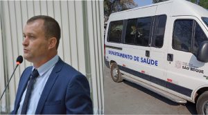 Vereador Cabo Jean cobra melhorias para o transporte de pacientes que realizam tratamento de Saúde em outras cidades