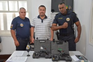 GCM recebe armamentos adquiridos com Emenda conquistada pelo Vereador Thiago Nunes