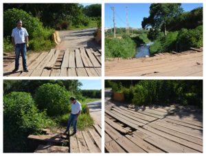Vereador Alexandre Pierroni cobra construção de nova ponte no Bairro do Guaçu