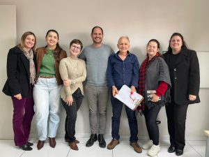 Mateus Taraborelli se reúne com o Conselho Municipal de Alimentação Escolar e reforça compromisso com a merenda de qualidade