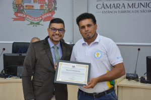 Paulinho da Sabesp é homenageado pelo Vereador Rafael Tanzi