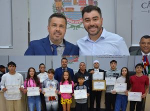 Vereador Thiago Nunes homenageia médico e equipe de jiu-jitsu pelo trabalho no Distrito de São João Novo