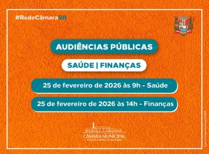 Câmara Municipal de São Roque realiza Audiências Públicas na próxima semana