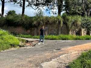 Vereador Rafael Tanzi solicita retomada de acessos em Maylasky e mais agilidade nas obras