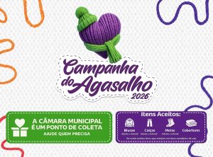 Câmara apoia a Campanha do Agasalho 2026