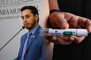 Requerimento do Vereador William Albuquerque cobra o SUS sobre fornecimento de Mounjaro para pessoas com obesidade e baixa renda