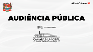 Audiência Pública de Orçamento, Finanças e Contabilidade de 07 de outubro 2026